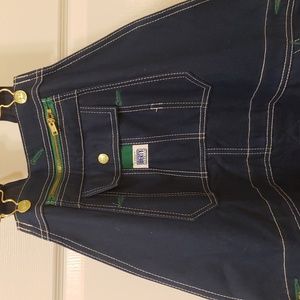 Liberty Authentic Overalls Denim Bibs Vintage Deadstock Mens size 40x28